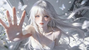 治愈引蝶女孩