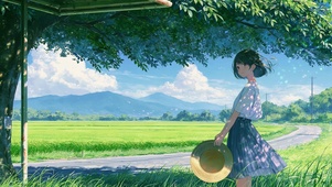 清新夏日