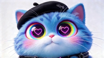 艺术小猫