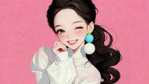 可爱女孩