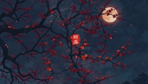 花前月下风景壁纸