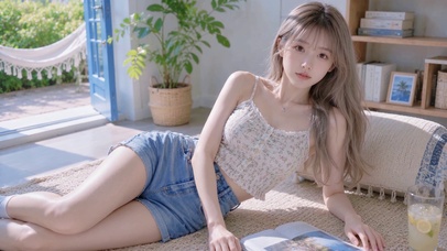 纯欲风清纯美女