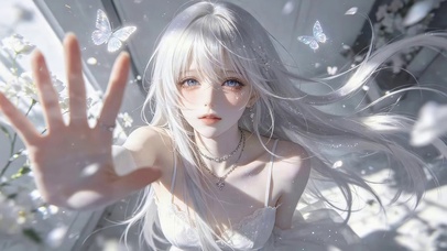 治愈引蝶女孩