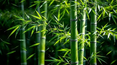 护眼竹林