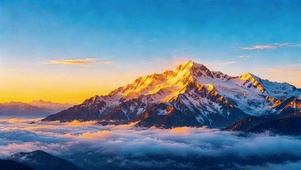 日照金山