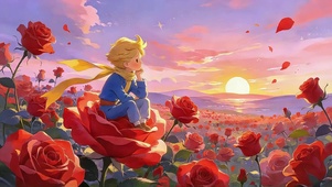 小王子和他的玫瑰花