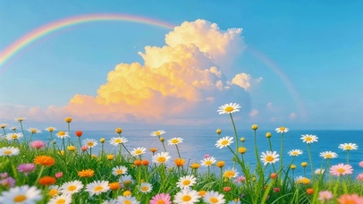海边的鲜花